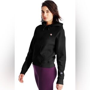Champion Reverse Weave Women's C Logo Pullover Hoodie